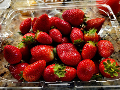 Picking Strawberries and Sunflowers. Share NOW. #strawberries, #sunflowers #eclecticredbarn