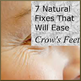 Eclectic Red Barn: 7 Natural Fixes That Will Ease Crow's Feet