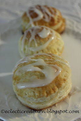 Eclectic Red Braid: Peach Breakfast Puffs