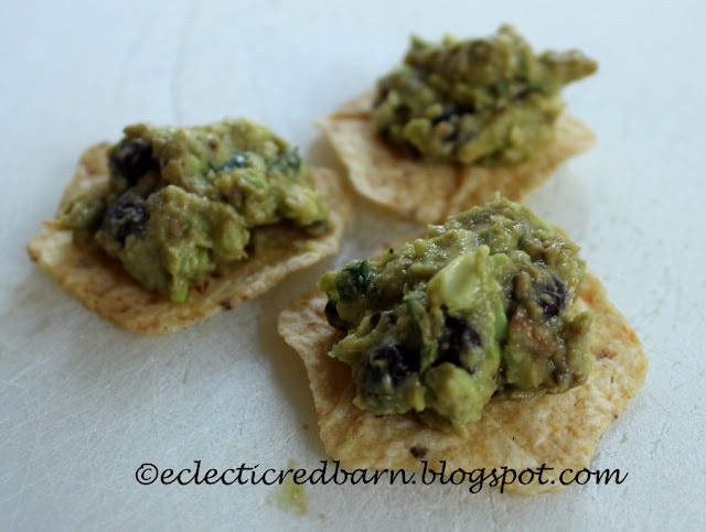 Eclectic Red Barn: Game Day Appertizer - Chipotle and Black Bean Dip