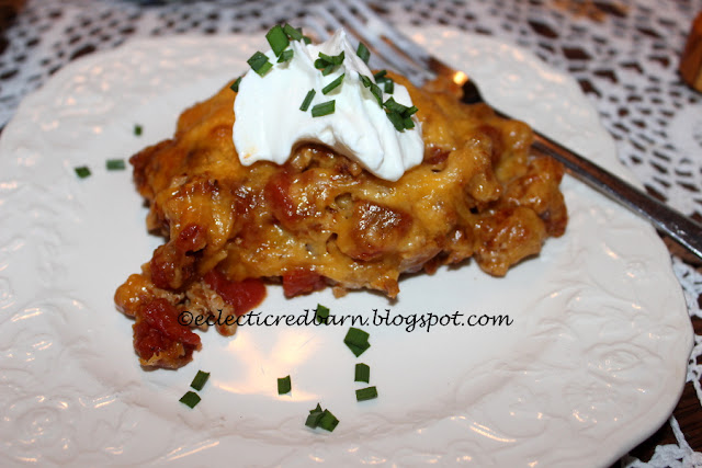 Eclectic Red Barn: Low Carb Mexican Casserole