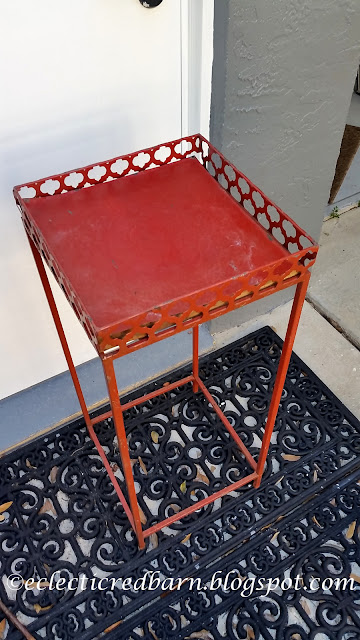 Eclectic Red Barn: Original  plant stand