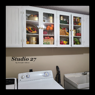 Thrifted Laundry Cabinets Laundry Room