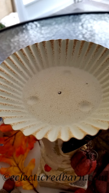 Pumpkins, Spindles, and Vintage Truck Share NOW. #falldecor. #fallvignette #pumpkins #vinatge #eclecticredbarn