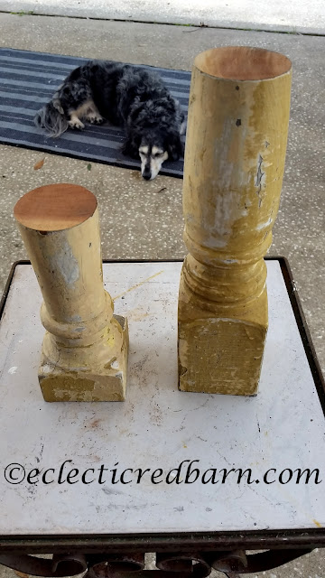 Pumpkins, Spindles, and Vintage Truck Share NOW. #falldecor. #fallvignette #pumpkins #vinatge #eclecticredbarn