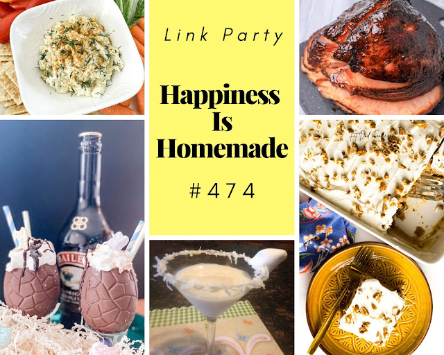 Happiness Is Homemade. Share NOW. #happinessishomemade, #linkyparty #eclecticredbarn #hih, bunnies, #Easter