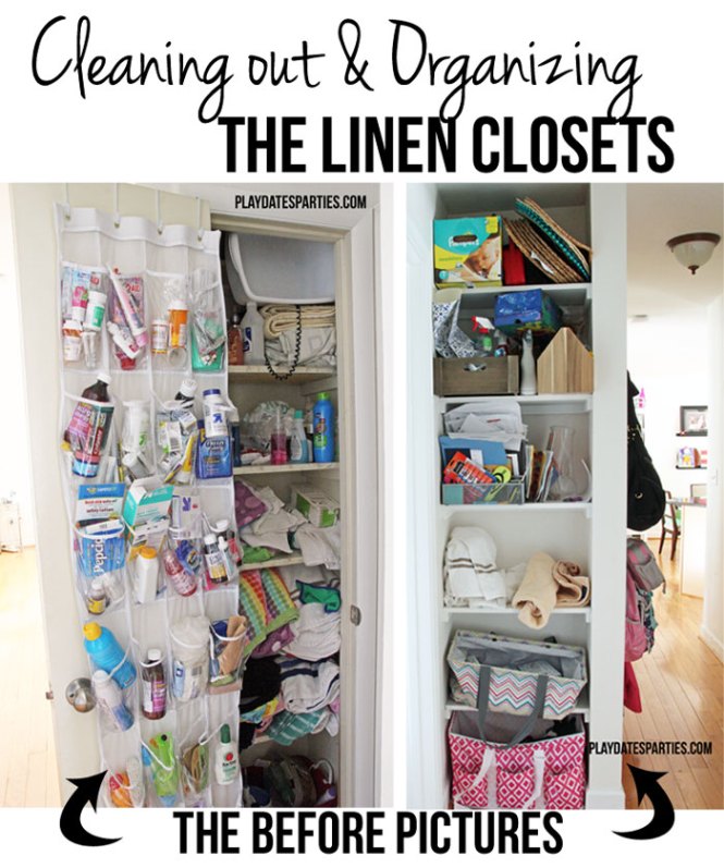 Find out key elements to creating functional and beautiful linen storage for your home, whether it's in a linen closet or open shelving