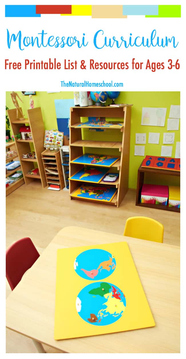 In this post, we share a free Montessori curriculum list of the top 10 Montessori works that are perfect to introduce and work through for ages 3-6 (or younger, if they're ready).