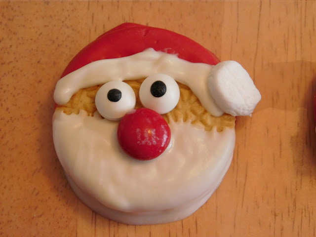 Adorable snowman cookie