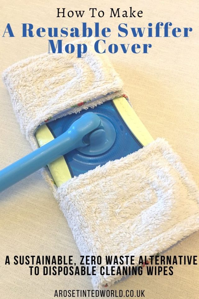 DIY Reusable Swiffer Pads - how to make your own swiffer pads to use with the Swiffer mop, Flash mop or Swiffer wet jet. Make Reusable swiffer cloths, reusable Swiffer wet pads and reusable swiffer dry pads to make your swiffer sweeper mops a more sustainable option. Low cost and save money with this how to make reusable swiffer pads tutorial. Stop buying disposable swiffer pads and do this instead.