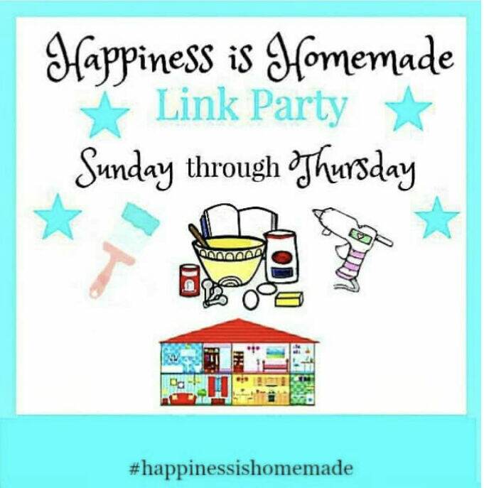 Happiness Is Homemade. Share NOW.#linkyparty #HIH #happinessishomemade #linkyparty #eclecticredbarn
