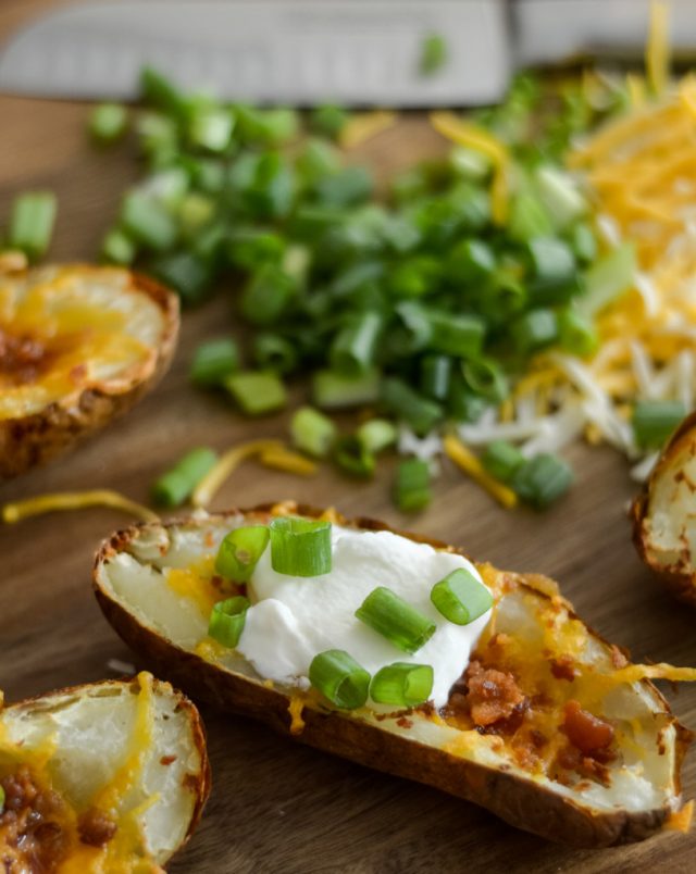 Air Fryer Potato Skins