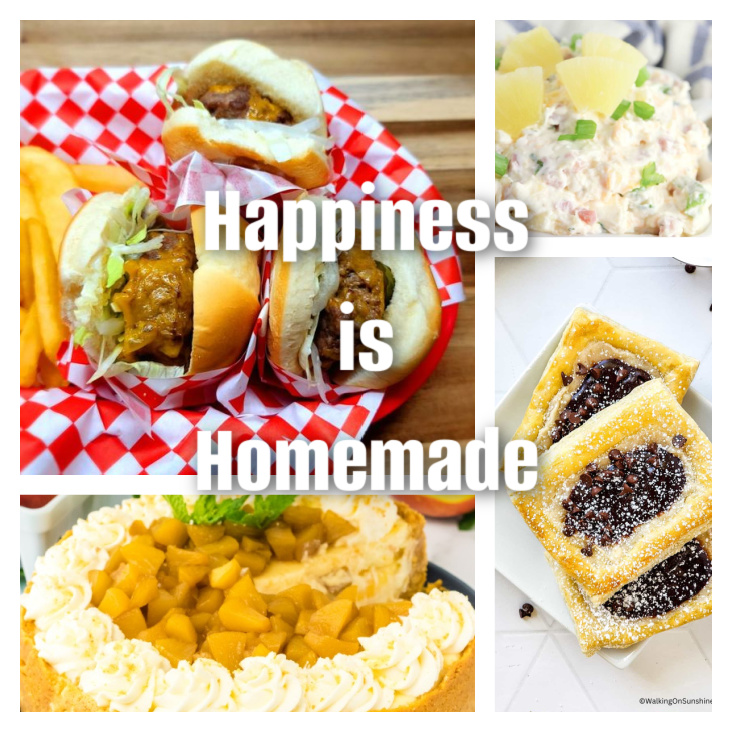 collage of HIH party features