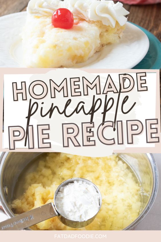 pineapple pie slice w cherry on top