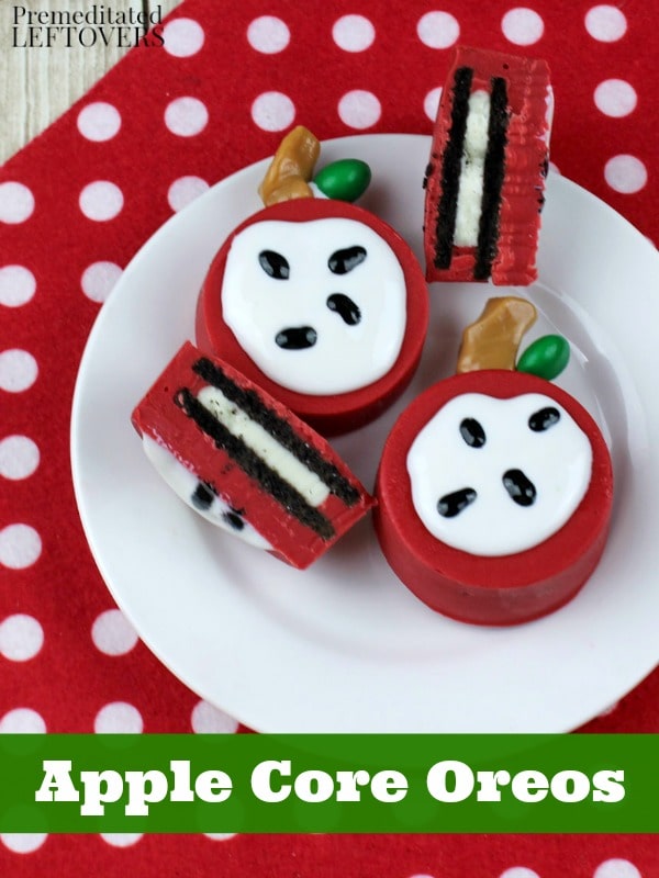 oreo apple cores