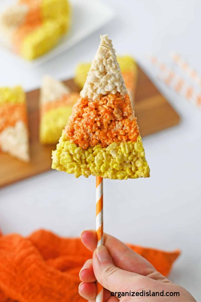 rice krispie candy corn