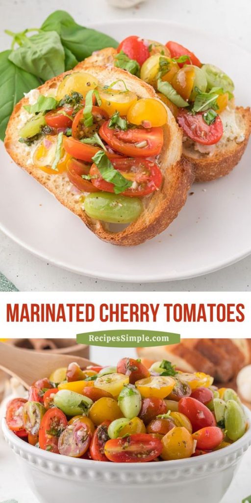 marinated cherry tomatoes