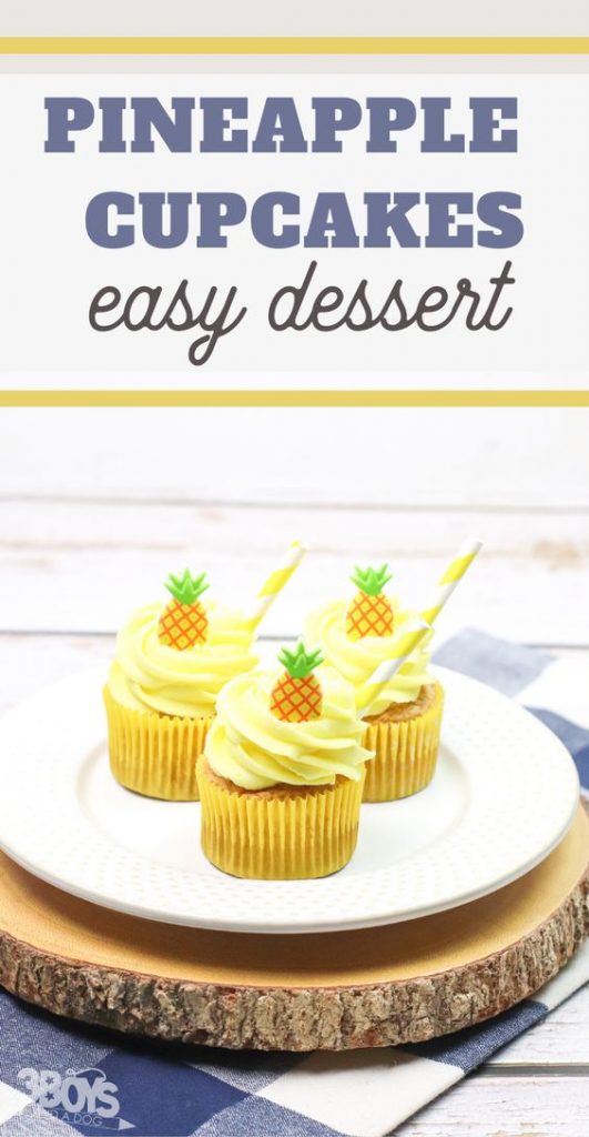 pineapple soda cupcakes