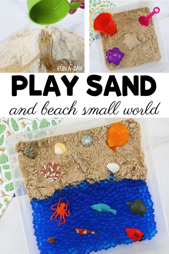 Toddler safe play sand